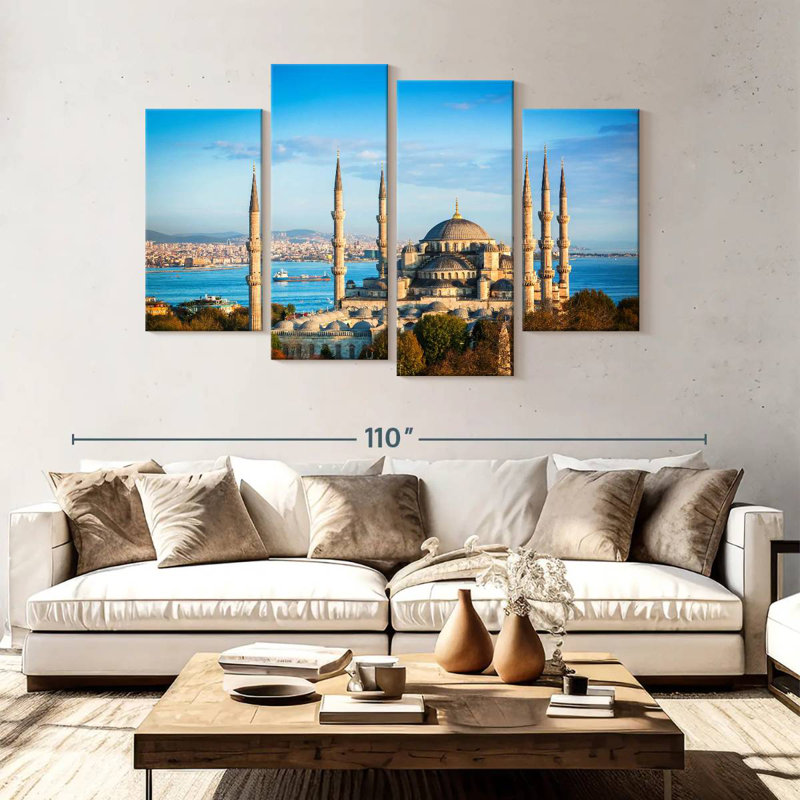 Keesha Mosque, 54"H x 84"W