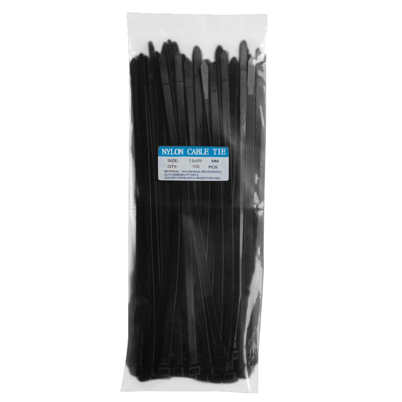 Attaches à fermeture à glissière en plastique 15 po