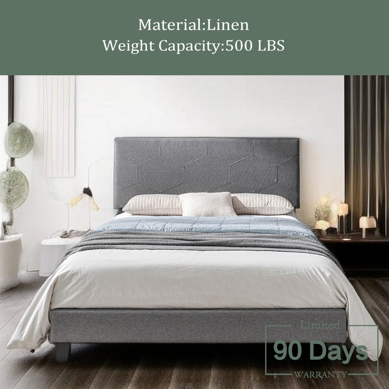 Wallburgia Upholstered Platform Bed
