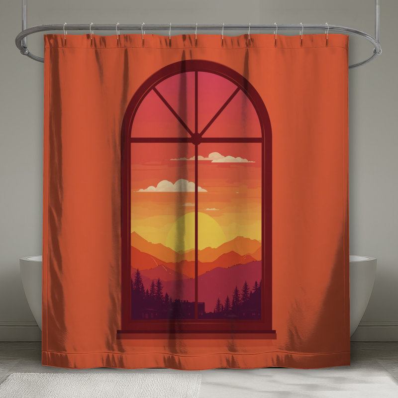 Rideaux de douche Sunset, L 70 po x H 72 po