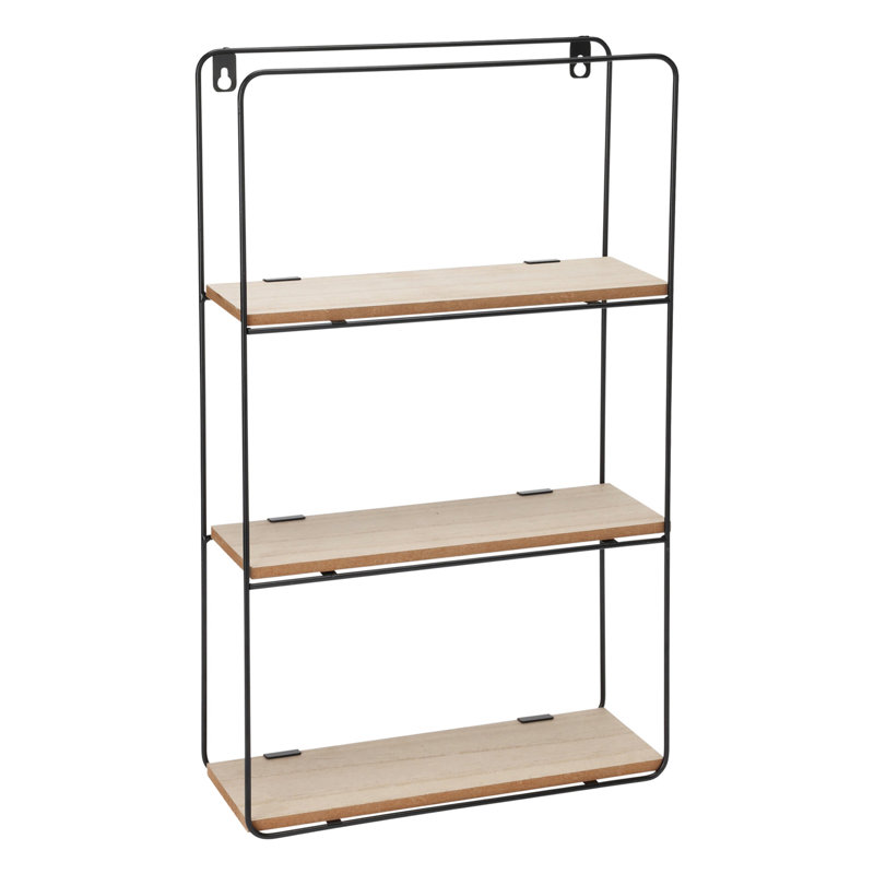3 Piece Metal Bracket Shelf