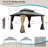 Outdoor Metal Patio Gazebo