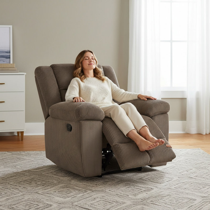 Fauteuil inclinable Corduroy Home Cinéma