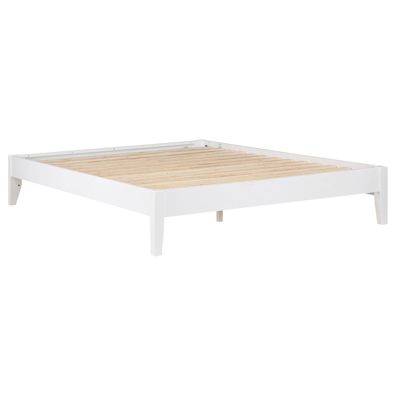 Chelmsford Universal Platform Bed, White, King