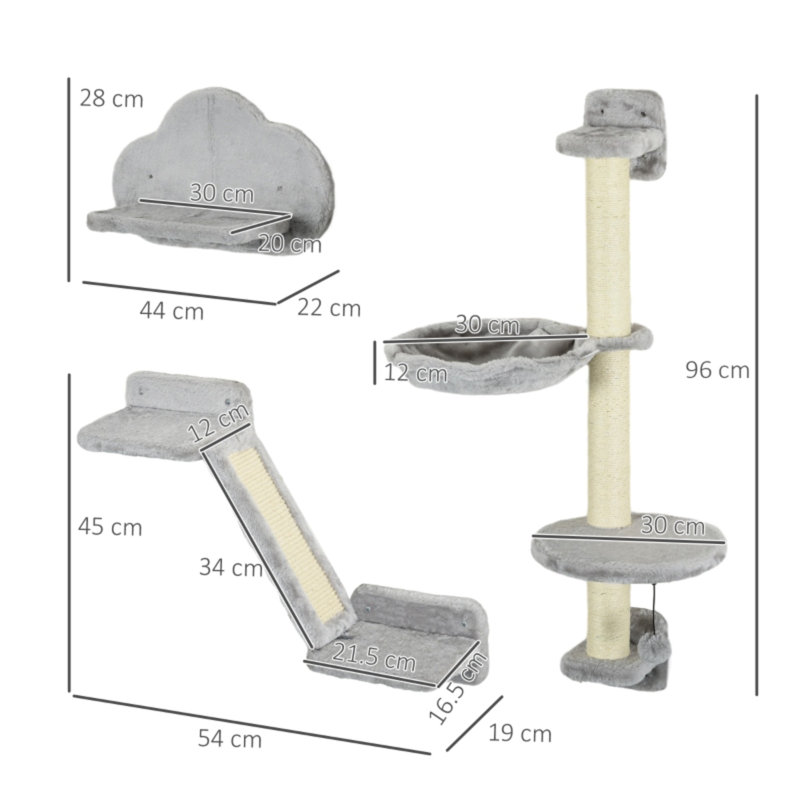 96cm H Cat Tree