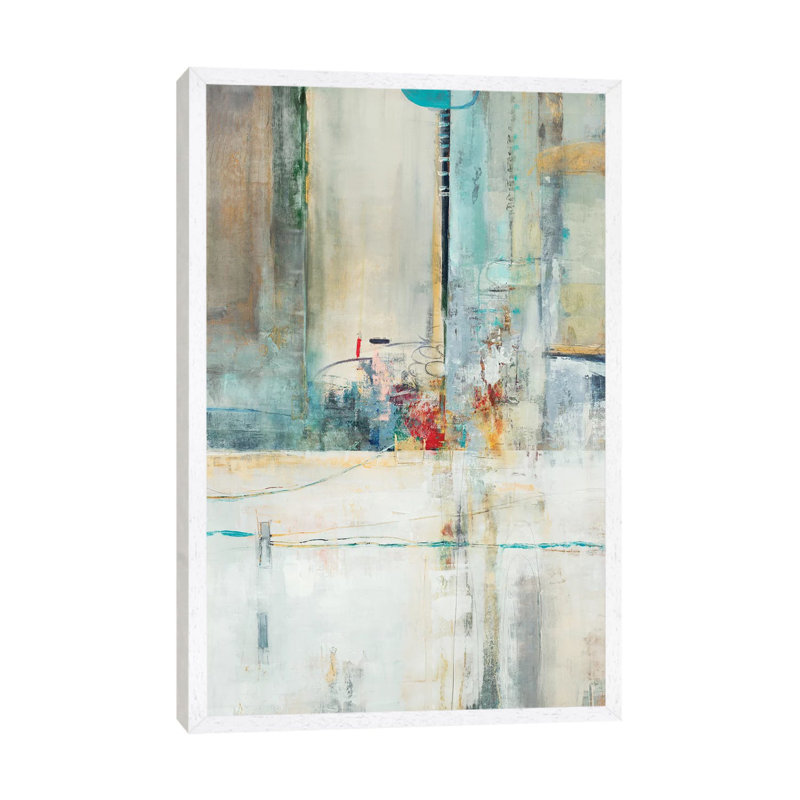 Inference by Nancy Ngo - Print on Canvas, White Framed, 66.04 cm H x 45.72 cm W