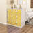 9 Door Yellow School Locker with Key-1538507637