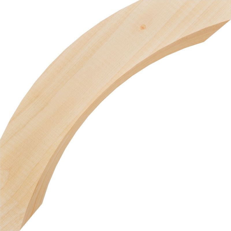 Genouillère Thorton, Sapin Douglas de 3 1/2 po (lisse), 12 po X P 12 po H