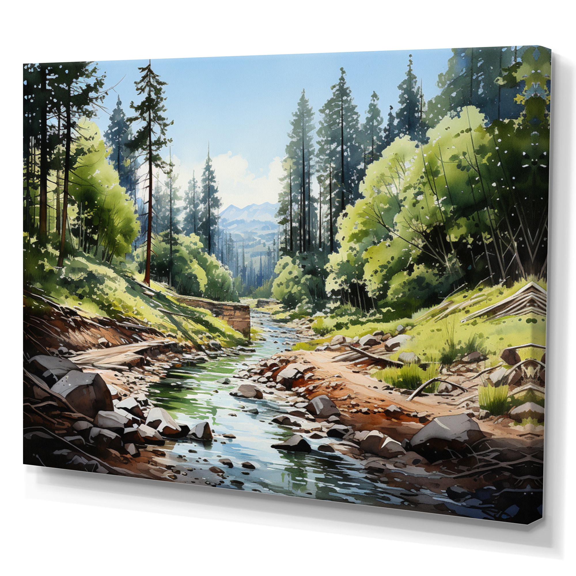 Millwood Pines Bettzel Forest Redwood National Park II - Print | Wayfair