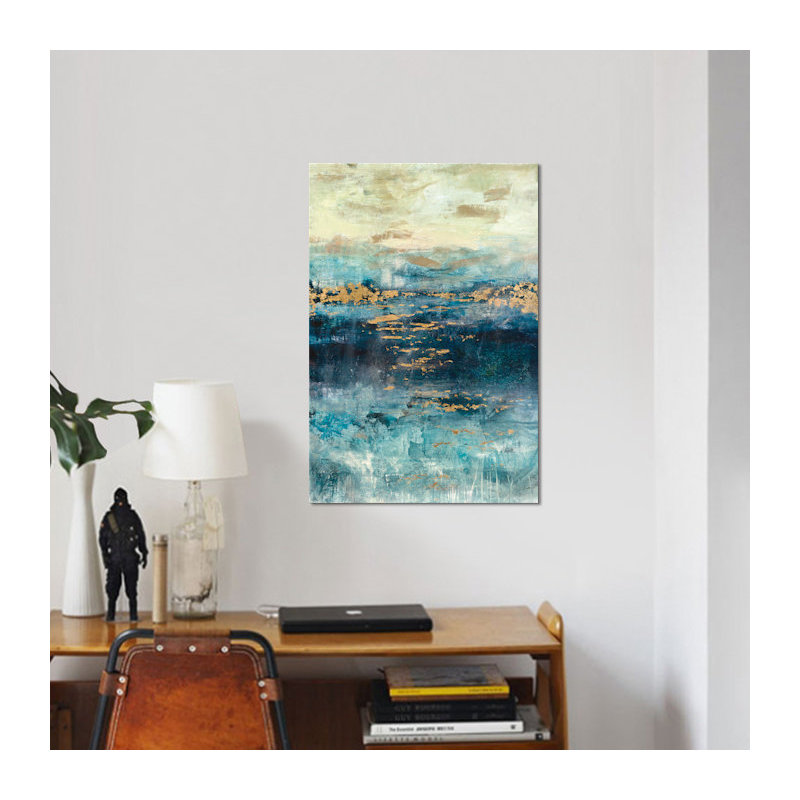 Julian Spencer - Wrapped Canvas Print, 66.04 cm H x 45.72 cm W x 1.91 cm D, Black Framed