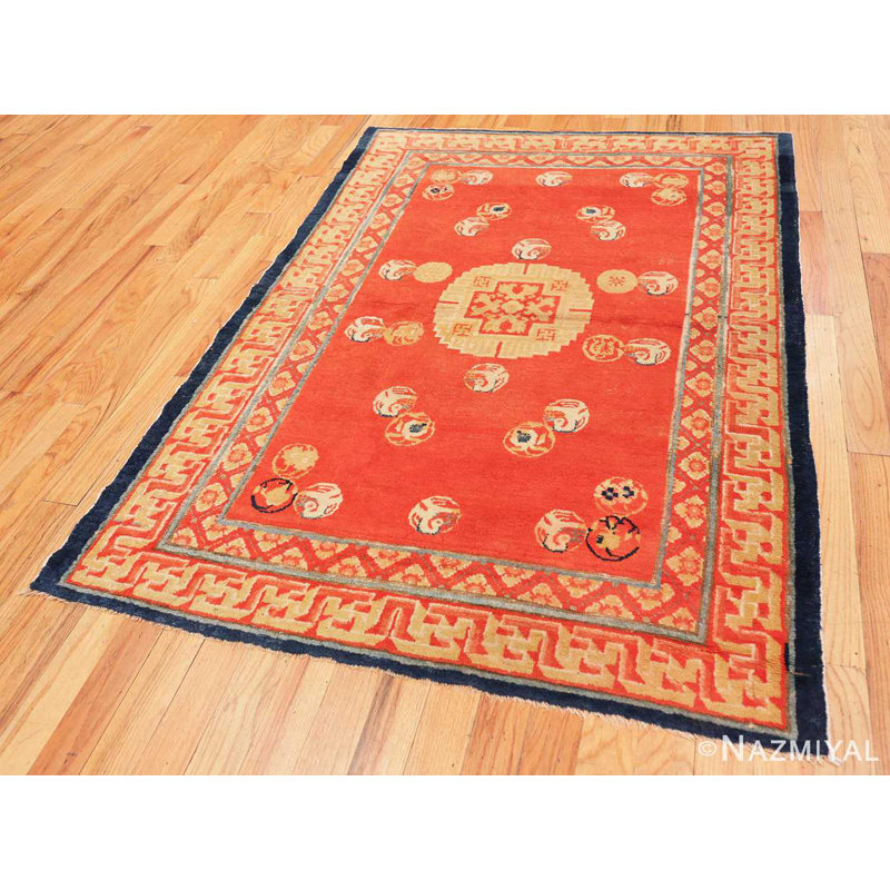 One-of-a-Kind Rectangle 4'7" X 6'7" Hand Knotted Area Rug