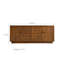 Armoire de véranda rétro simple et moderne