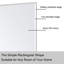 Miroir mural Miroir mural sans cadre à bords biseautés 20 po x 28 po