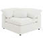 Canapé modulaire à assise profonde configurable 6 pièces Segoura Ivory-130033364-130033363