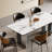 Simple full-support rock plate dining table-604902116