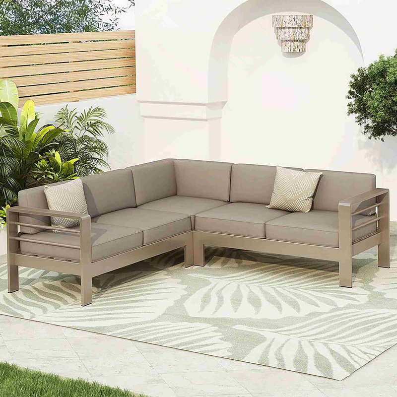 Ensemble de canapé modulaire d'extérieur Cape Coral