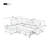 Versatile L-Shape Sleeper Sectional Sofa With Storage Ottoman And USB Charging For Modern Living Spaces