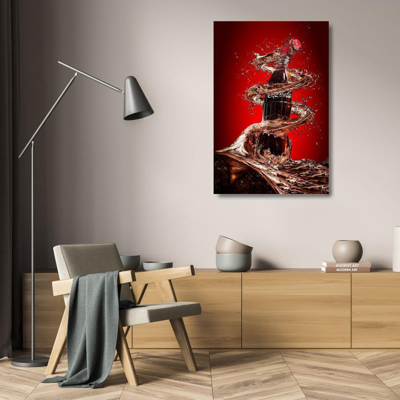 Art sur toile tendue avec galerie Red Barrel Studio® Yunta, Isma: Open Happiness, H 24 po x l 17 po