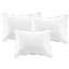 Housse de lit de jour réversible - 6 pièces avec bord festonné, confort pour matelas de grande taille et ensemble complet d'articles de décoration élégants-125560860