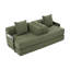 Canapé modulaire pliable et compressible avec structure en métal robuste-1480568279