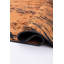Rapture Orange/Black Abstract Luxury Area Rug-68861494