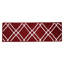Tapis d'escalier rouge antidérapant