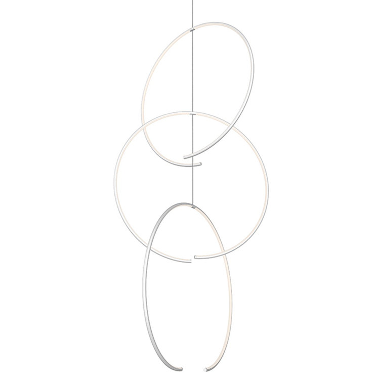 Torc 3 - Light LED Chandelier