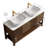 Freestanding Bathroom Vanity with Open Shelf-101341249