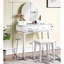 Ensemble de coiffeuse et tabouret Liannon