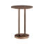 Table d'appoint ronde en bronze antique Tareel