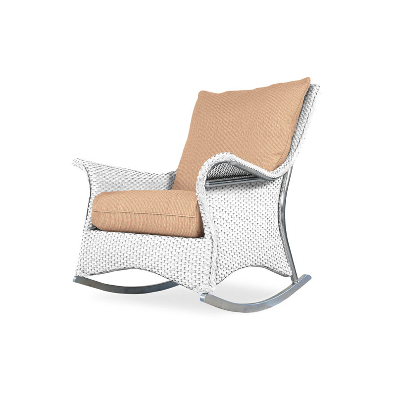 Mandalay Outdoor Chair, White, Demo Oatmeal