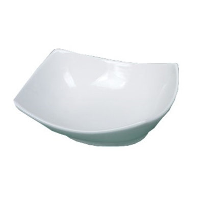 Yanco Ml-608 Mainland-1 Rectangular Bowl, 21 Oz Capacity, 6" Width, 8" Length, Porcelain, Super White Colour, Pack Of 24