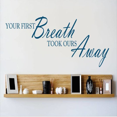 Text & Numbers Wall Decal