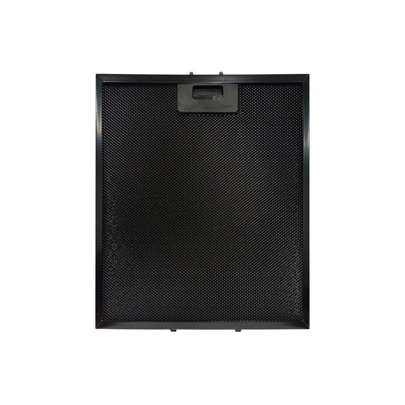Streamline 36 in. Cosenza Ductless Undermount 80 CFM Range Hood in Grit Black with Mesh Filters, Push Button Control, LED Light
