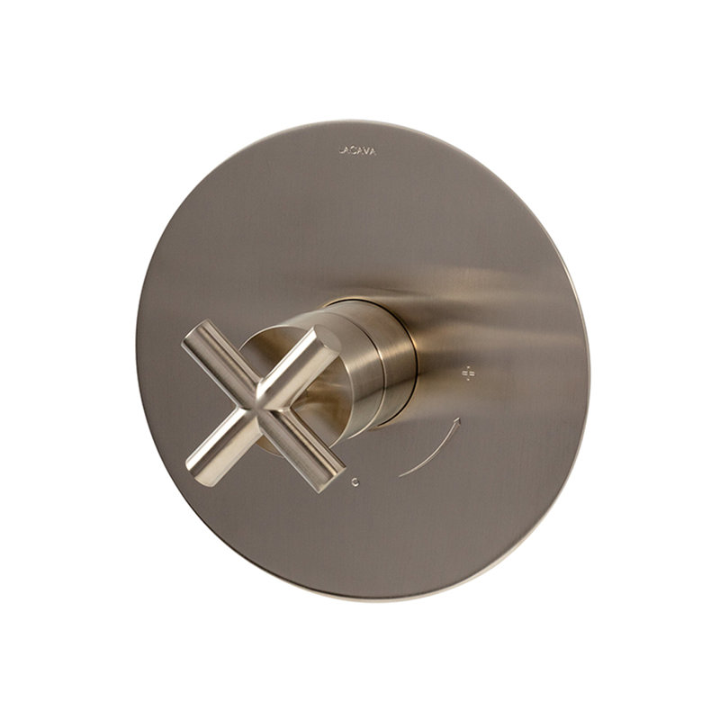 Progressive Pressure Balancing Mixer, Brushed Nickel