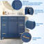 Meuble-lavabo sur pied avec plateau en résine de L 36 po x l 18 po-92287104-92287102