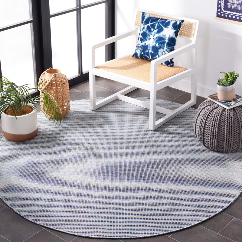 Msr400 Performance Indoor/Outdoor Area Rug, Round 6'5"
