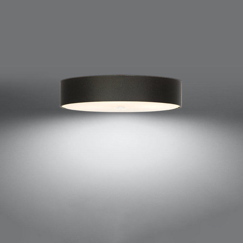 Skala Flush Mount, White, 15cm H x 70cm W x 70cm D