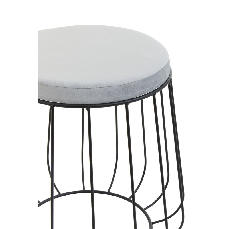 Kayenta Stainless Steel Accent Stool