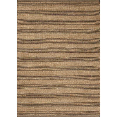Tapis naturel / chocolat Chris Loves Julia x Loloi Judy