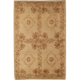Savonnerie Wool Southwestern Area Rug