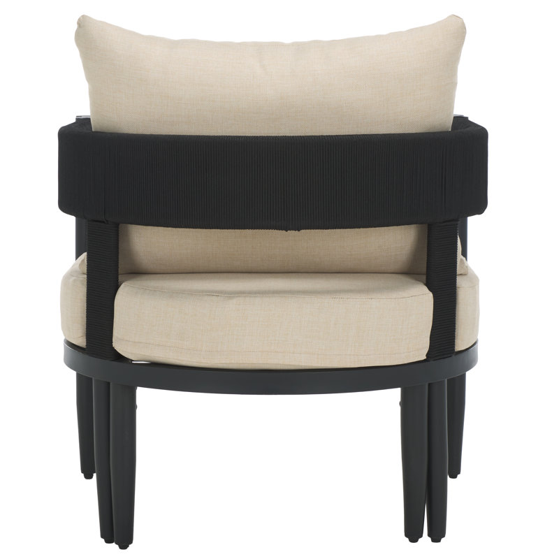 Viola Outdoor Dining Armchair, Taupe