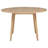 Andrews 5-piece Round Dining Table Set Light Ash and Black-17837192