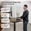 Adjustable Height Steel Standing Desk-93657108-93657107