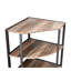 Étagère d'angle à 4 niveaux, étagère autoportante avec bibliothèque, petite étagère pour plante, salon, bureau personnel, cuisine, petit espace