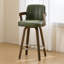Tabouret de bar et de comptoir pivotant 26 po avec accoudoirs-974876969-1003015840