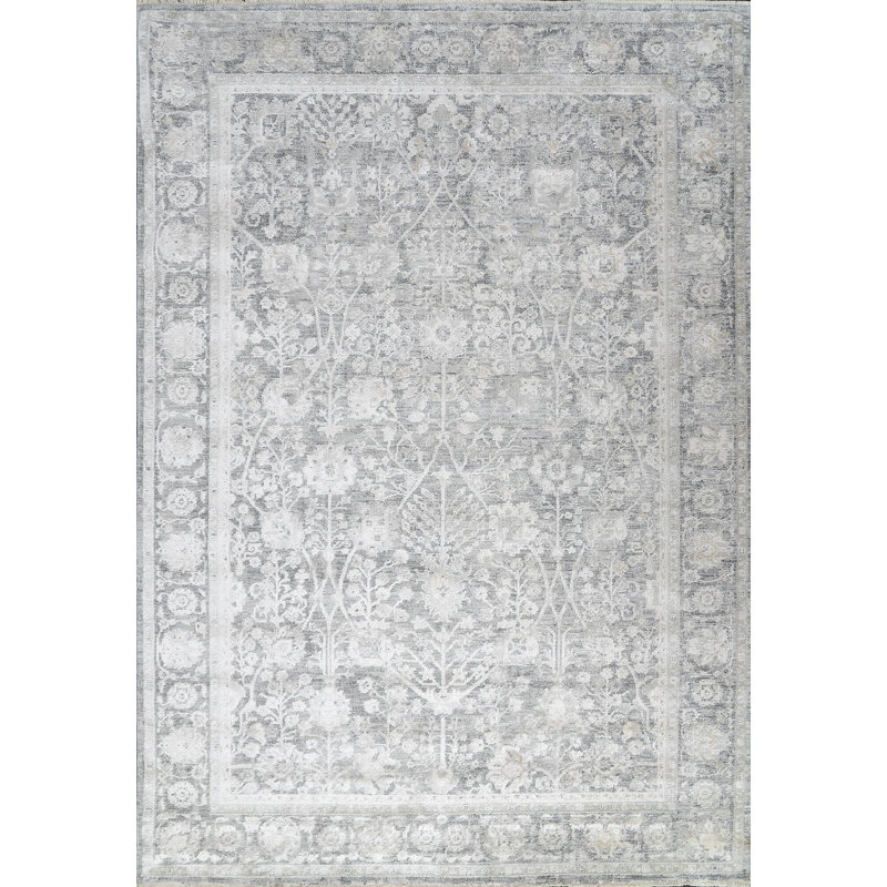 Canyon 15470-910 gris / crème, Rectangle 5 pi 3 po x 7 pi 10 po