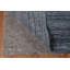 Tapis rayé bleu et gris Gabbeh
