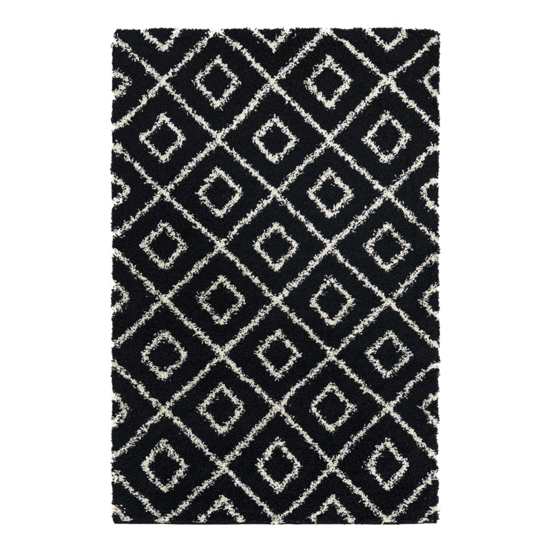 Arold Geometric Indoor Rug, Runner 2'7" x 12'