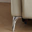Canapé modulaire beige en cuir véritable-129107170